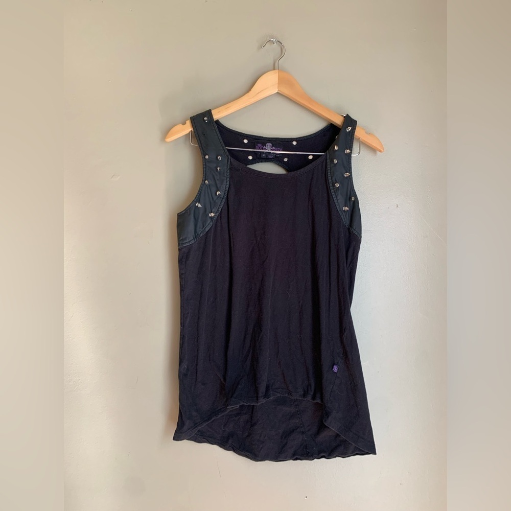 Royal bones studded tank top size medium